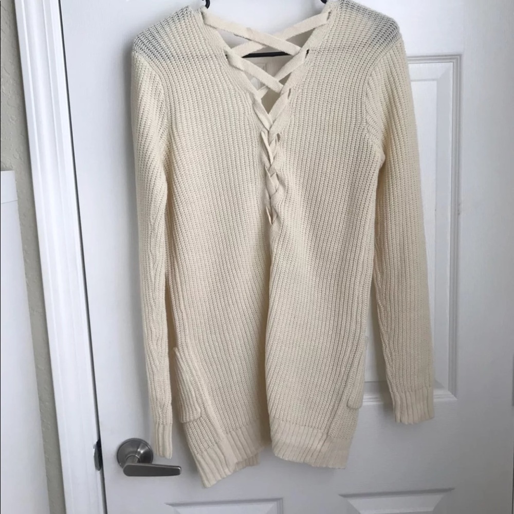 Beige cardigan